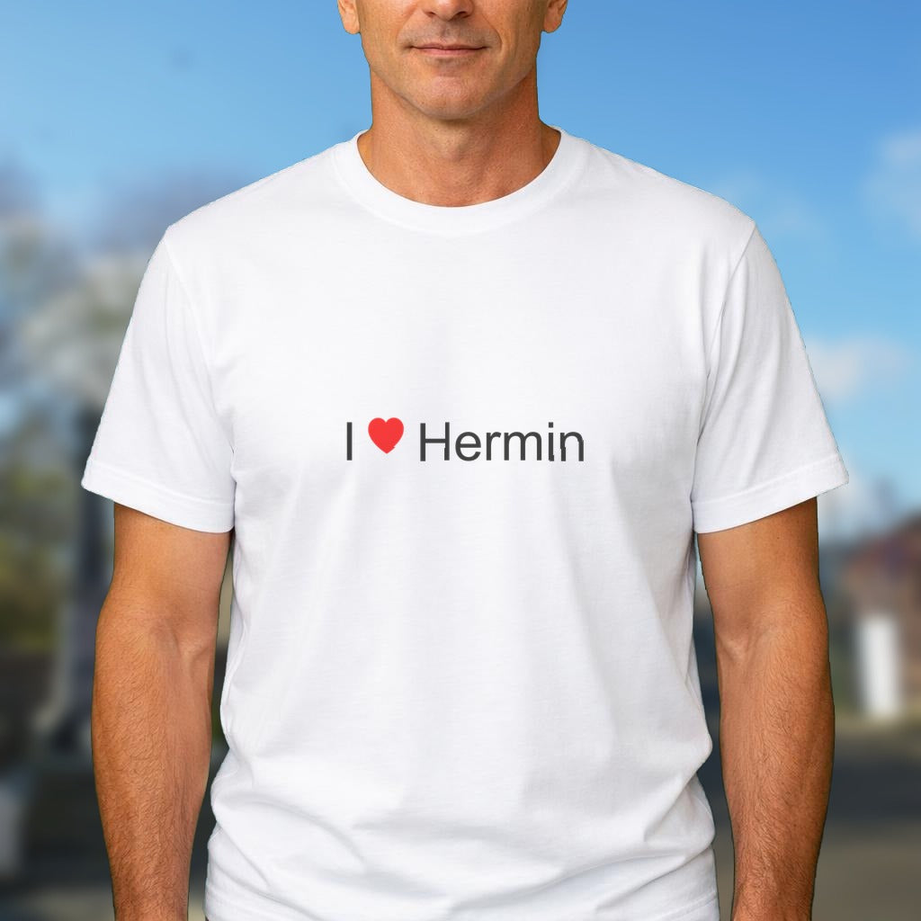 T-shirt I love hermin