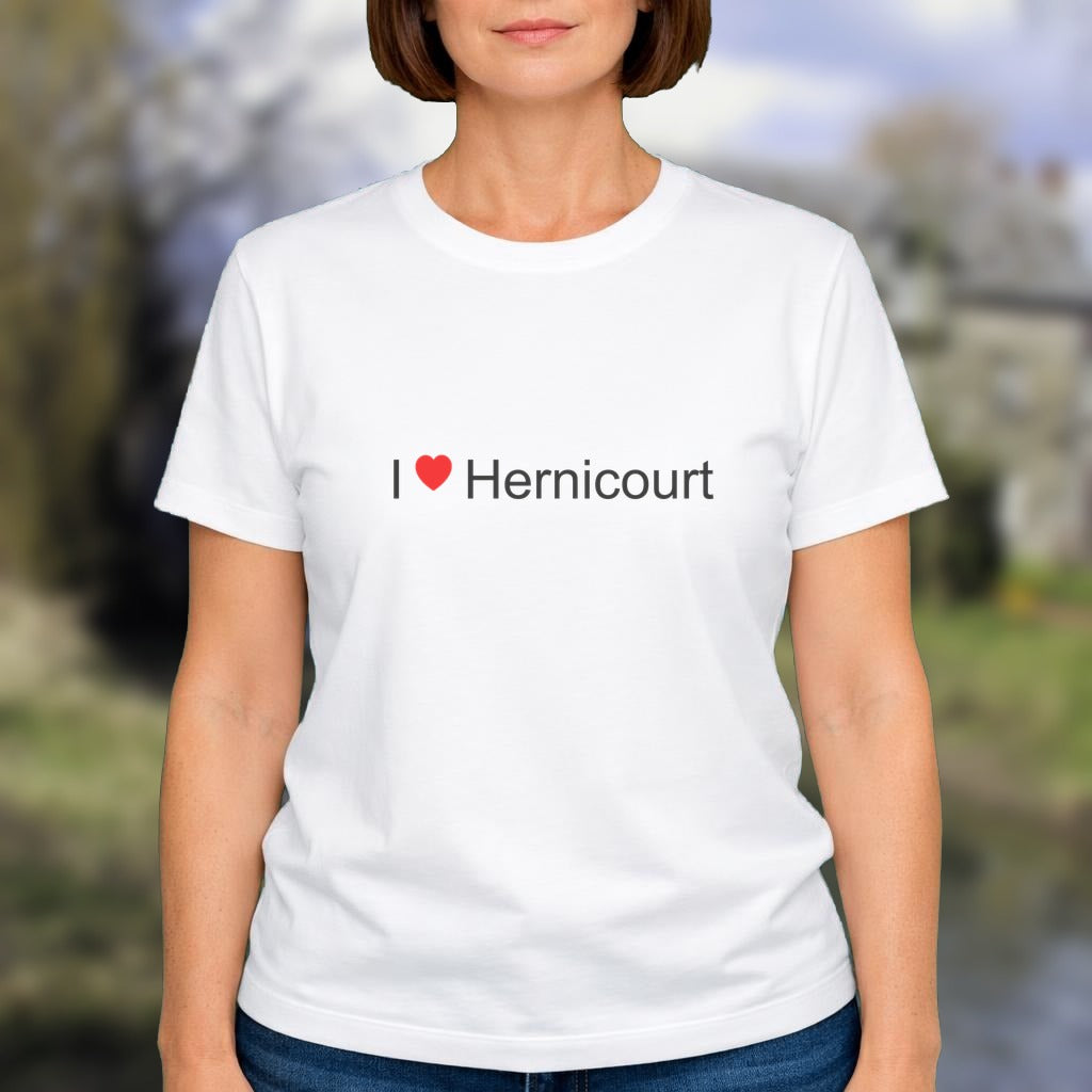 T-shirt I love hernicourt