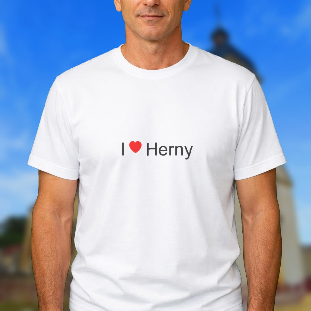 T-shirt I love herny