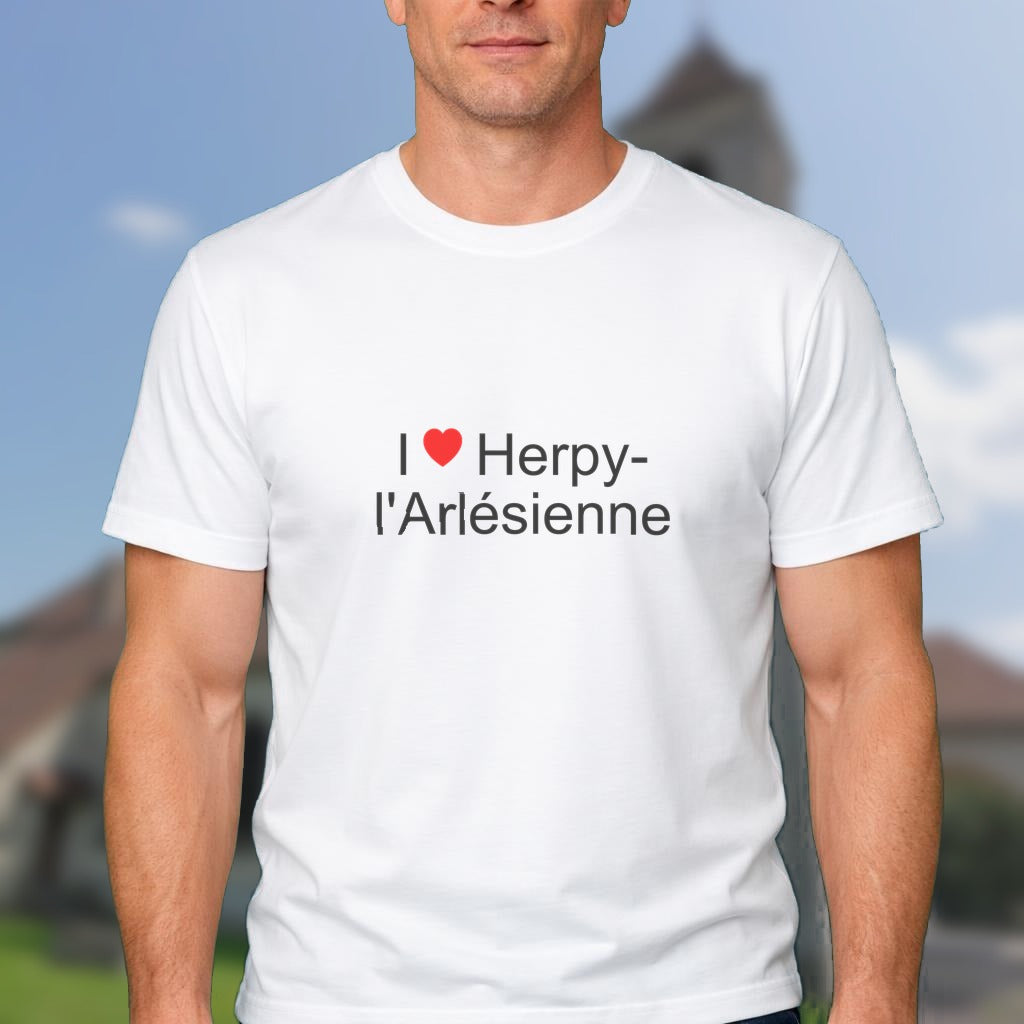 T-shirt I love herpy-l'arlésienne