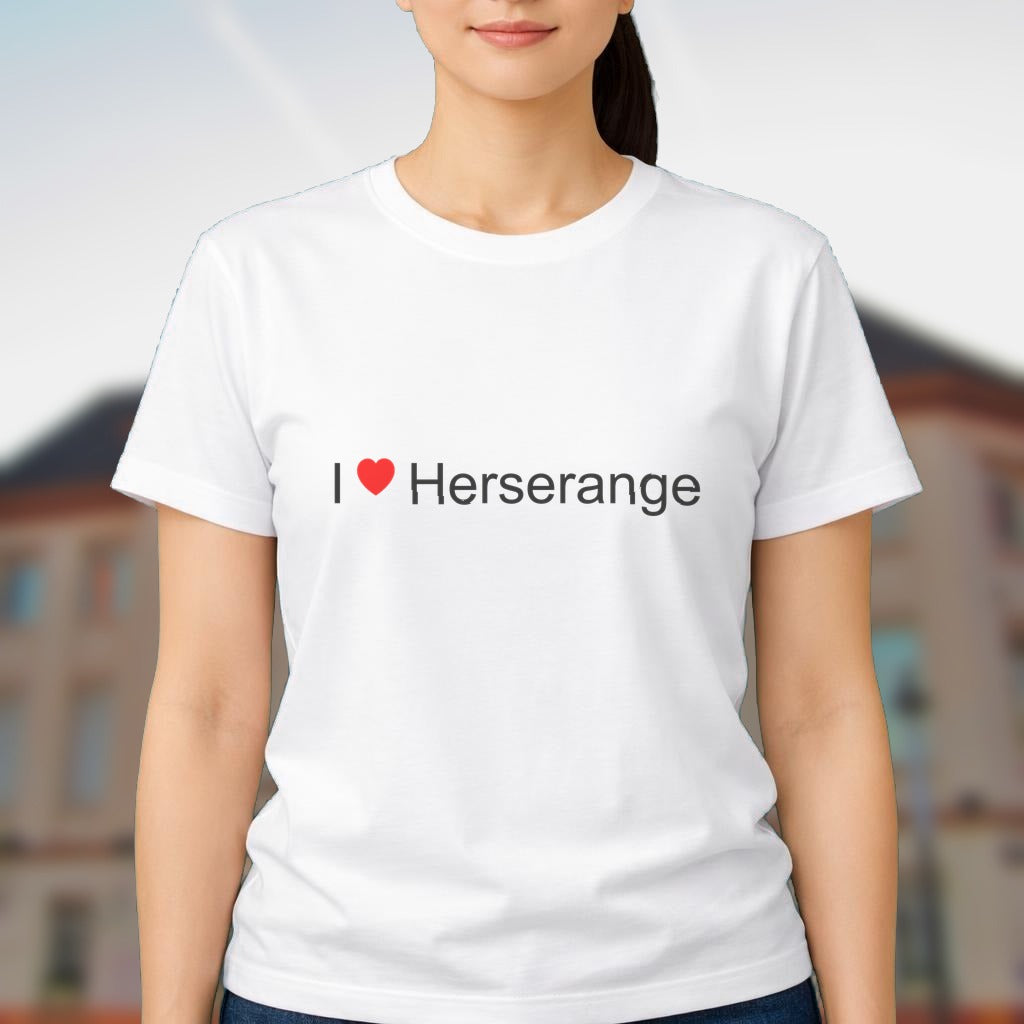 T-shirt I love herserange