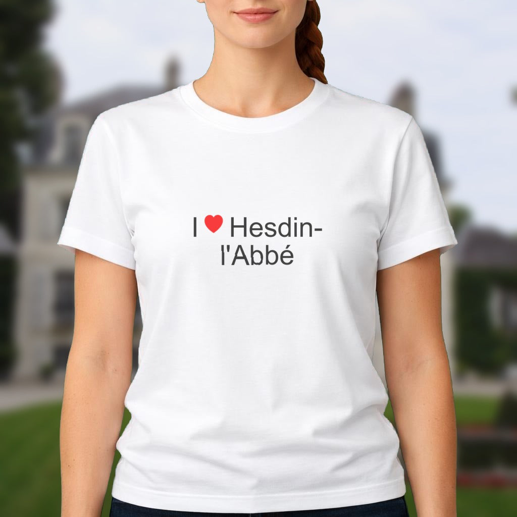 T-shirt I love hesdin-l'abbé