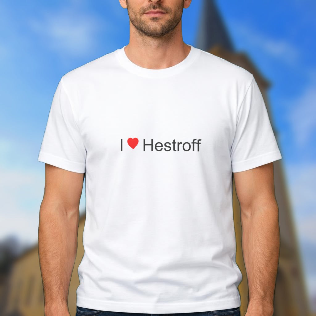 T-shirt I love hestroff