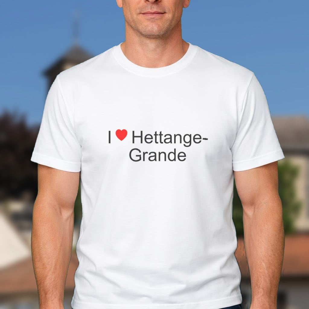 T-shirt I love hettange-grande