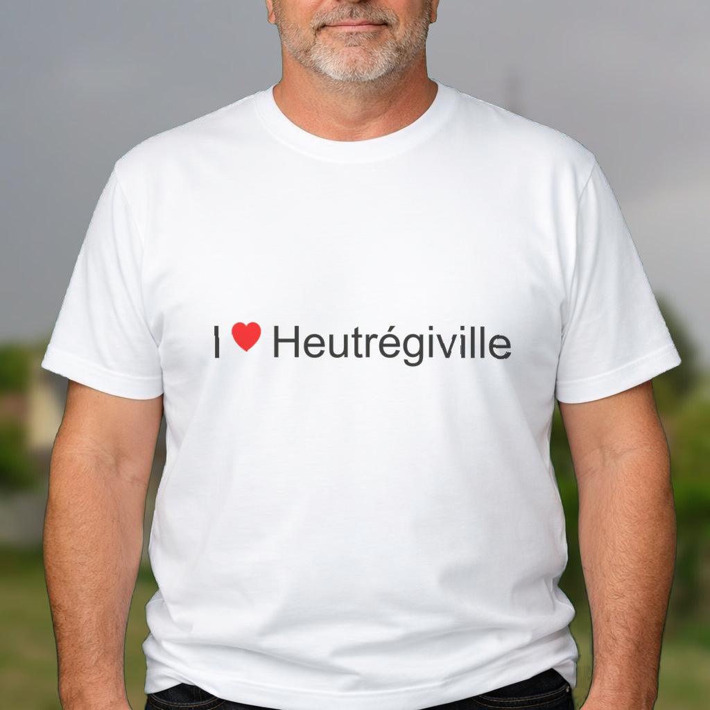 T-shirt I love heutrégiville