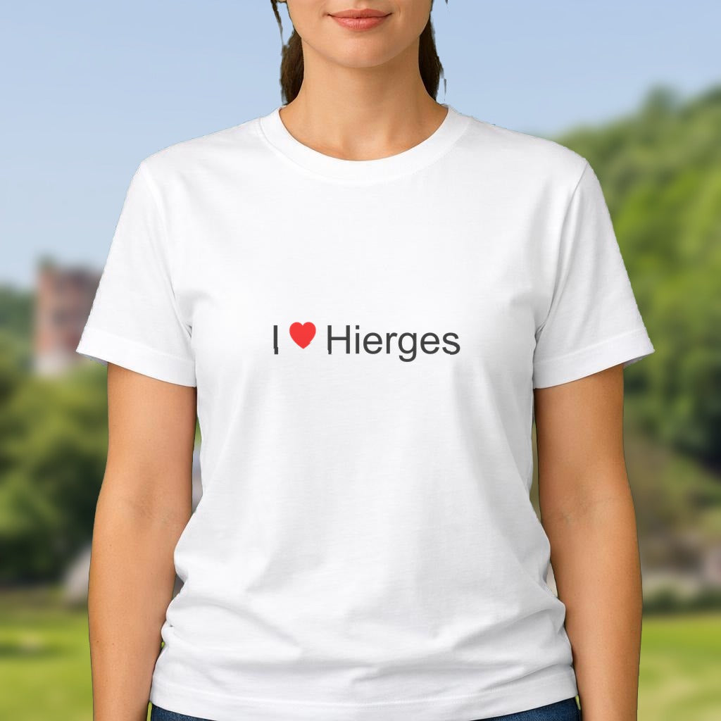 T-shirt I love hierges