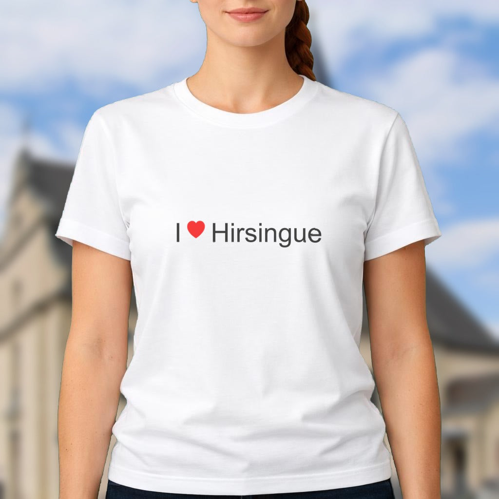 T-shirt I love hirsingue