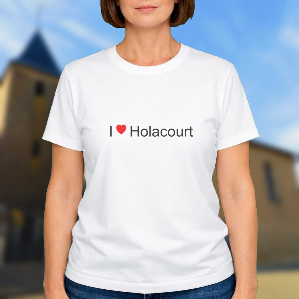 T-shirt I love holacourt