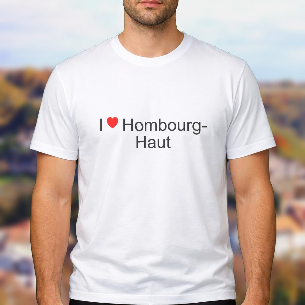 T-shirt I love hombourg-haut