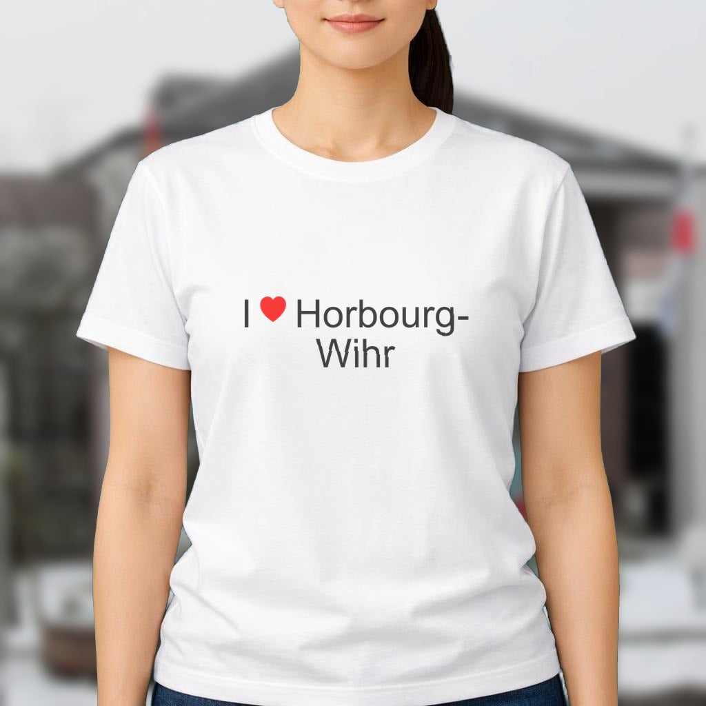 T-shirt I love horbourg-wihr