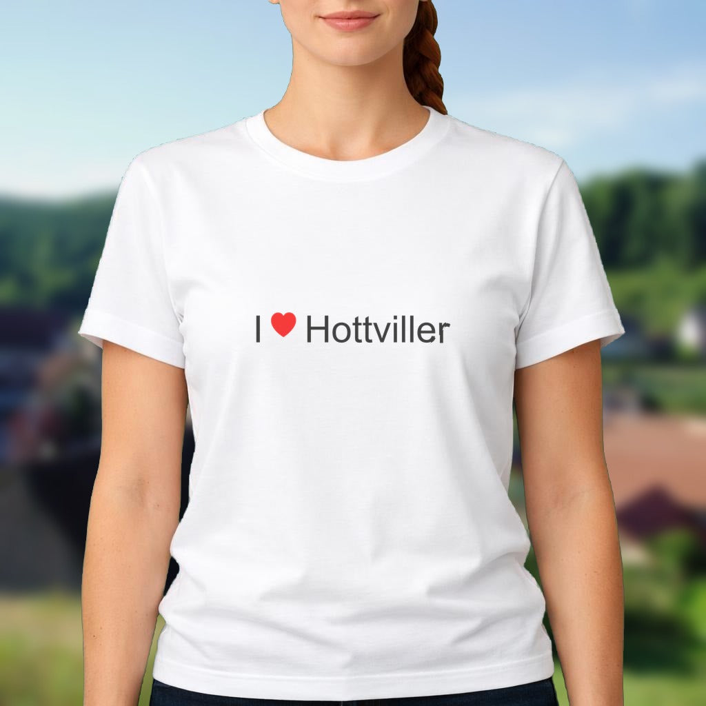 T-shirt I love hottviller