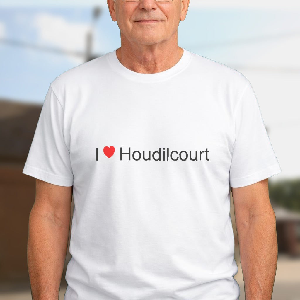 T-shirt I love houdilcourt