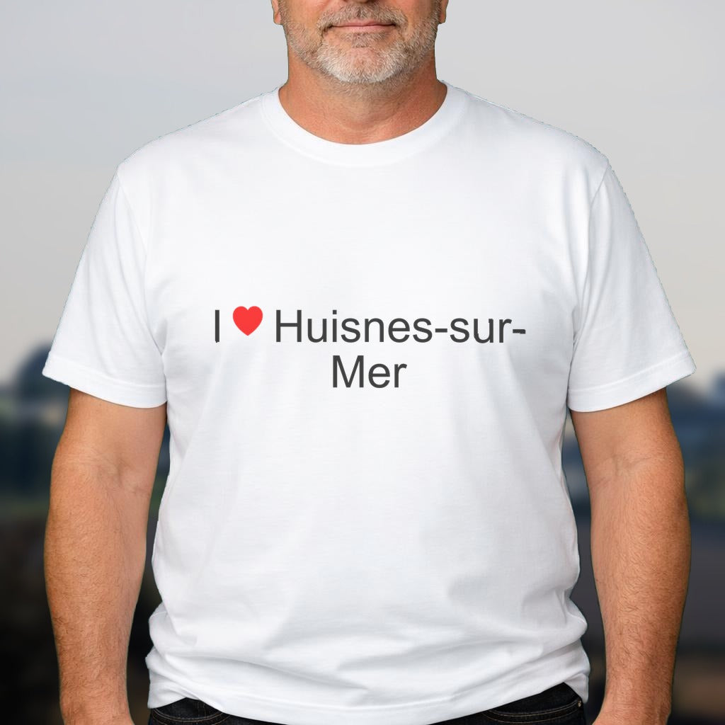 T-shirt I love huisnes-sur-mer