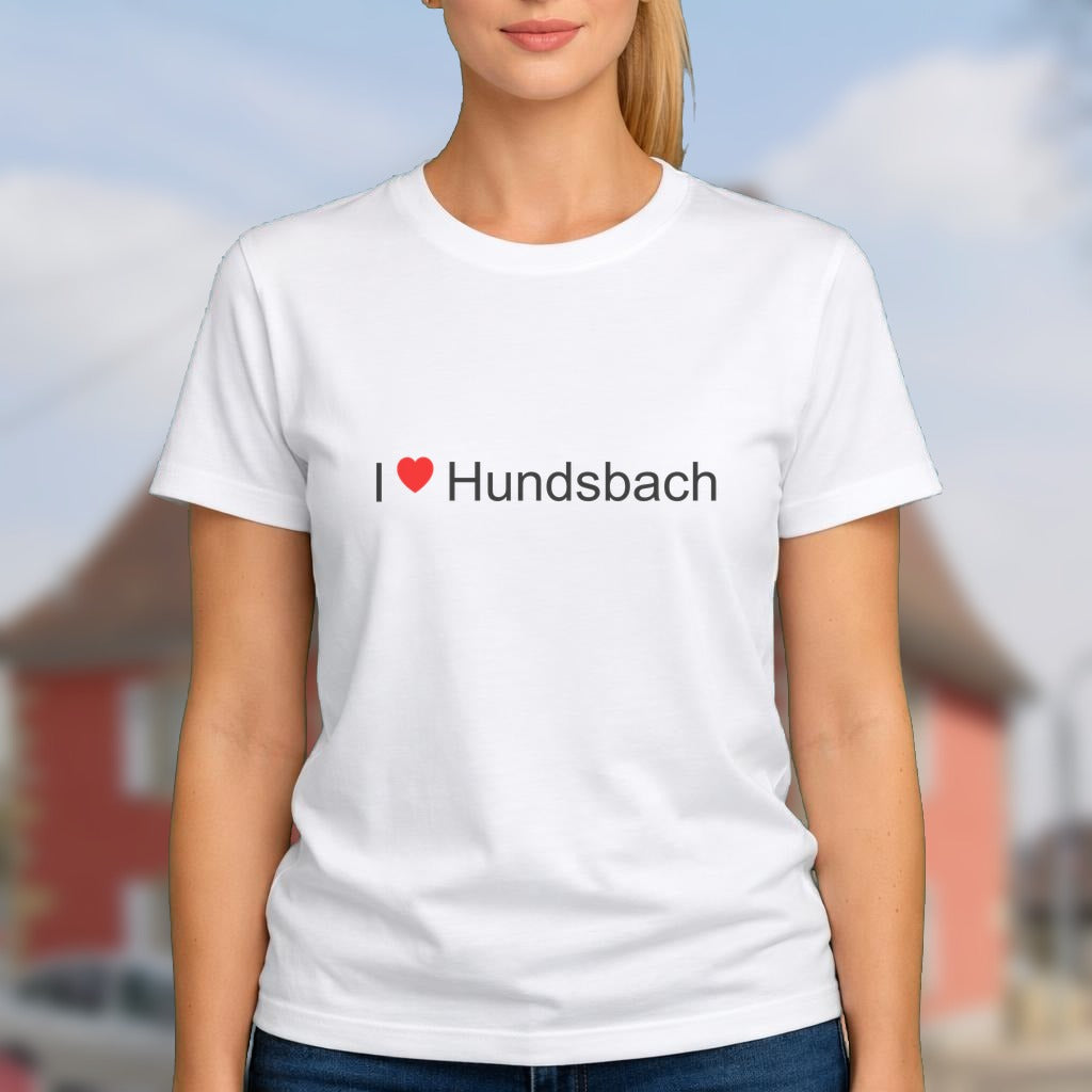 T-shirt I love hundsbach