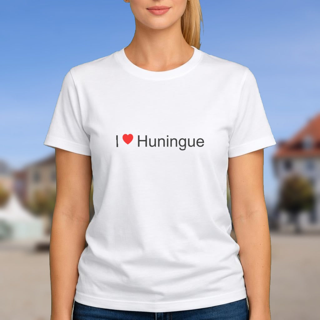T-shirt I love huningue