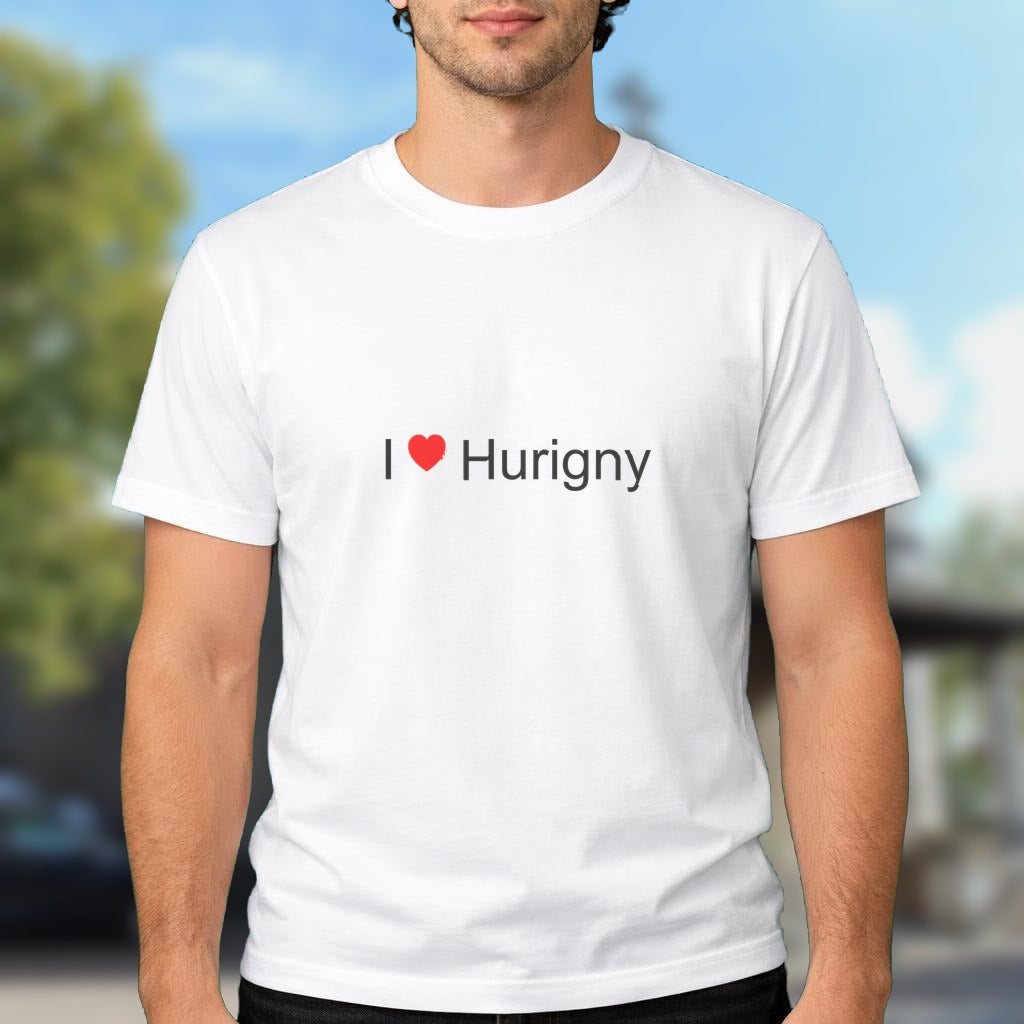 T-shirt I love hurigny