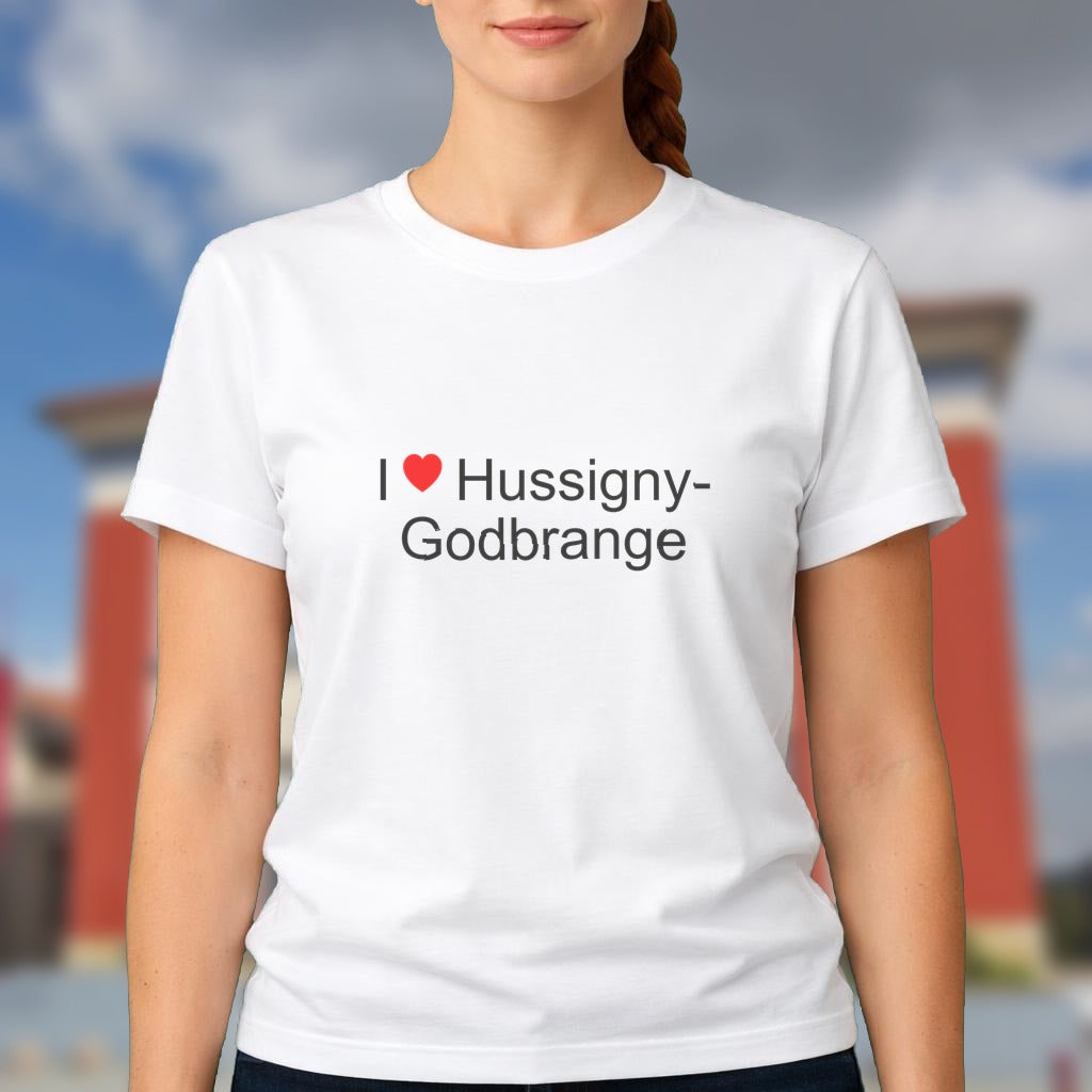 T-shirt I love hussigny-godbrange
