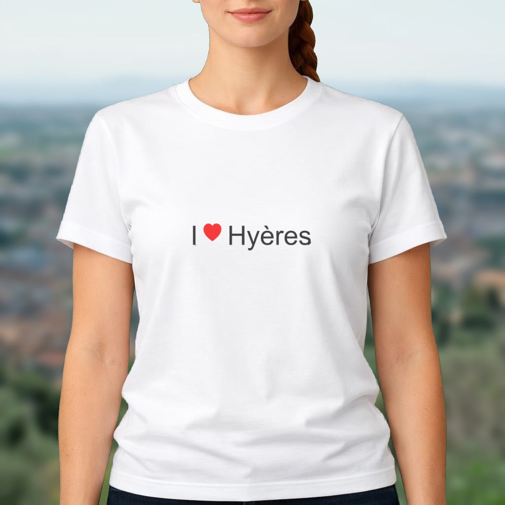 T-shirt I love hyères