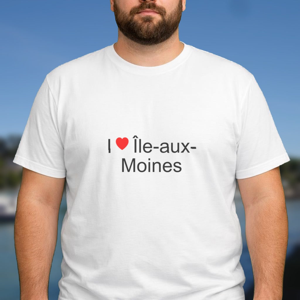 T-shirt I love île-aux-moines