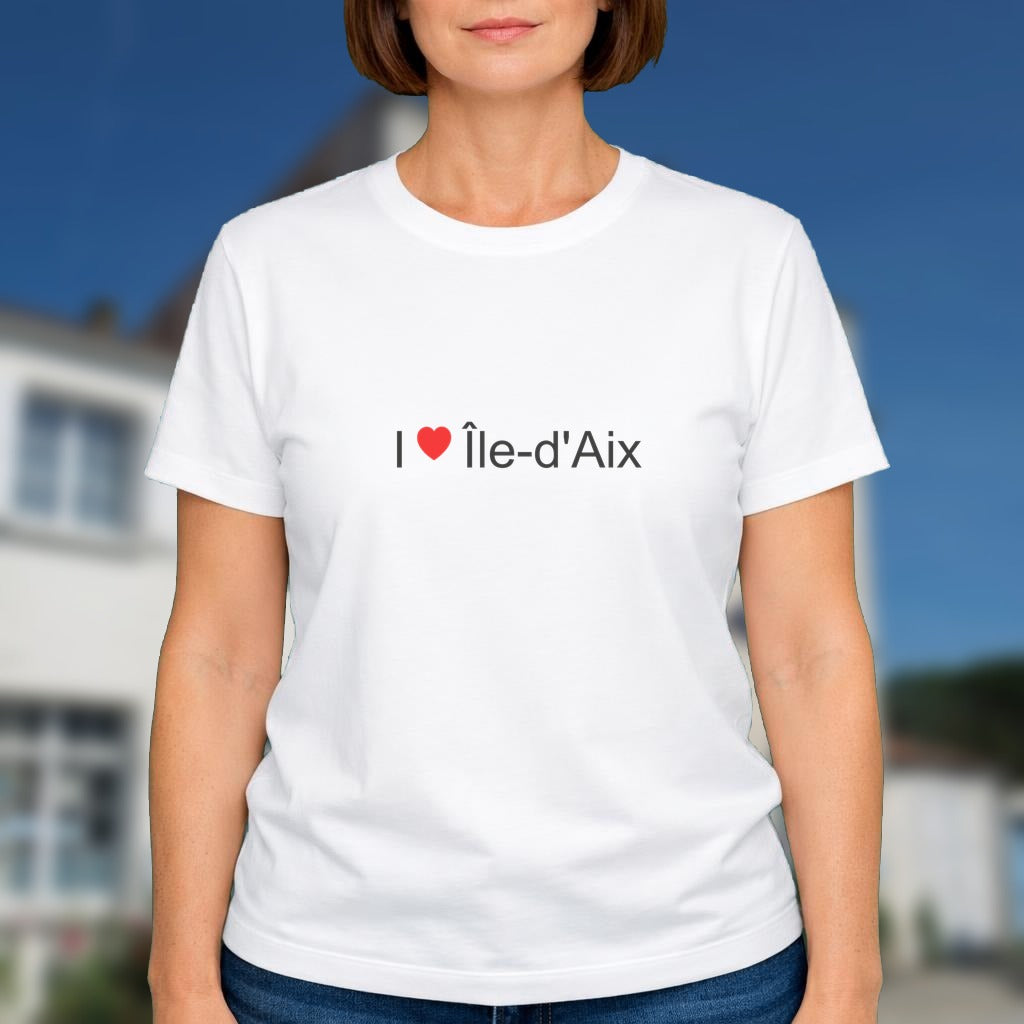T-shirt I love île-d'aix