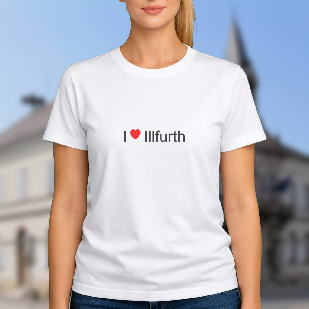 T-shirt I love illfurth