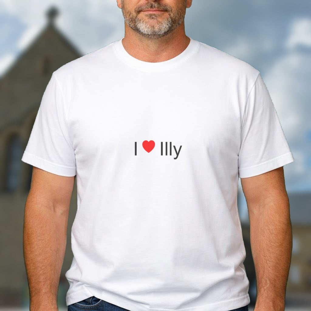T-shirt I love illy