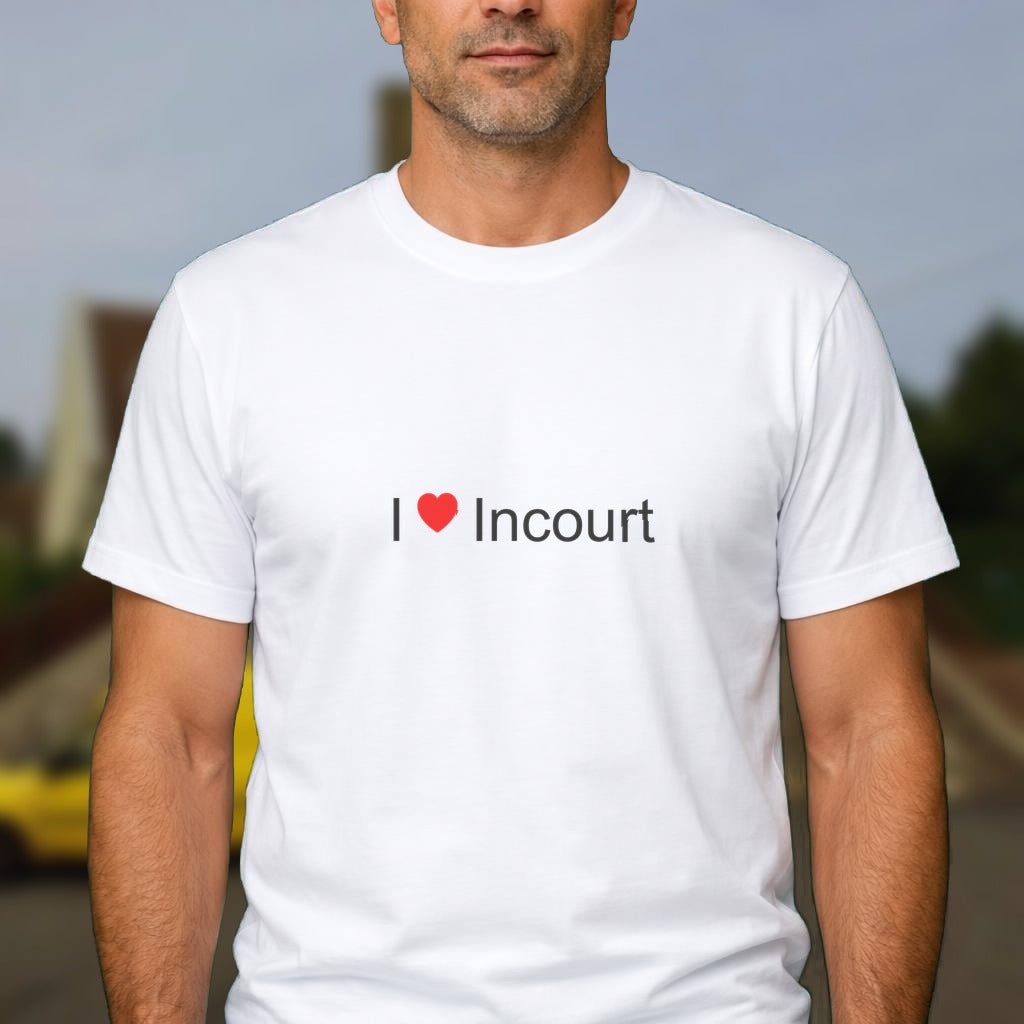 T-shirt I love incourt