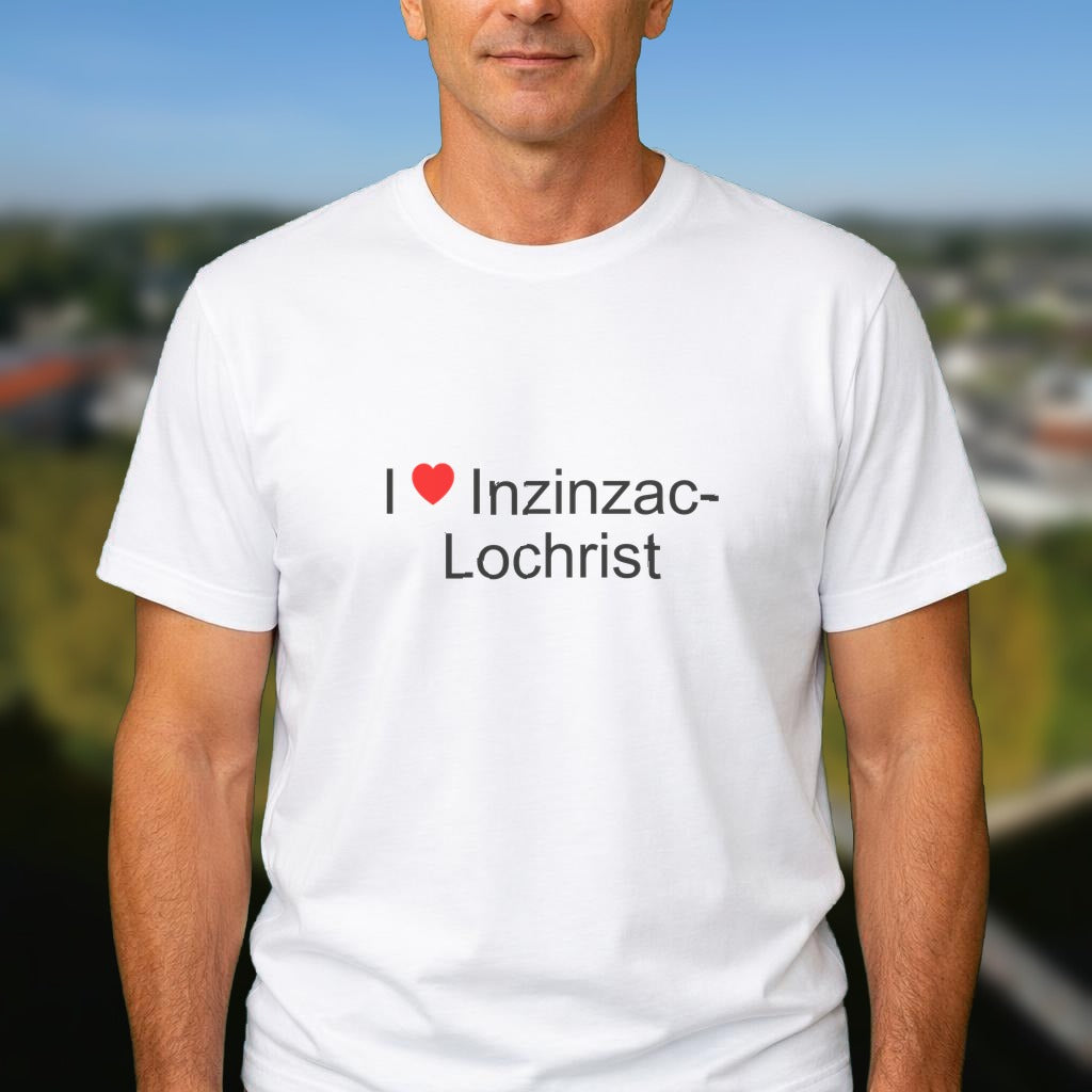 T-shirt I love inzinzac-lochrist