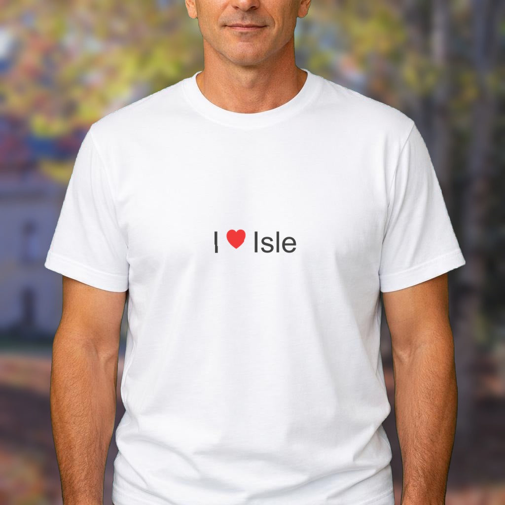 T-shirt I love isle