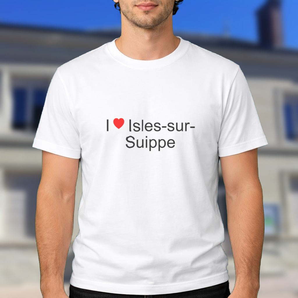 T-shirt I love isles-sur-suippe