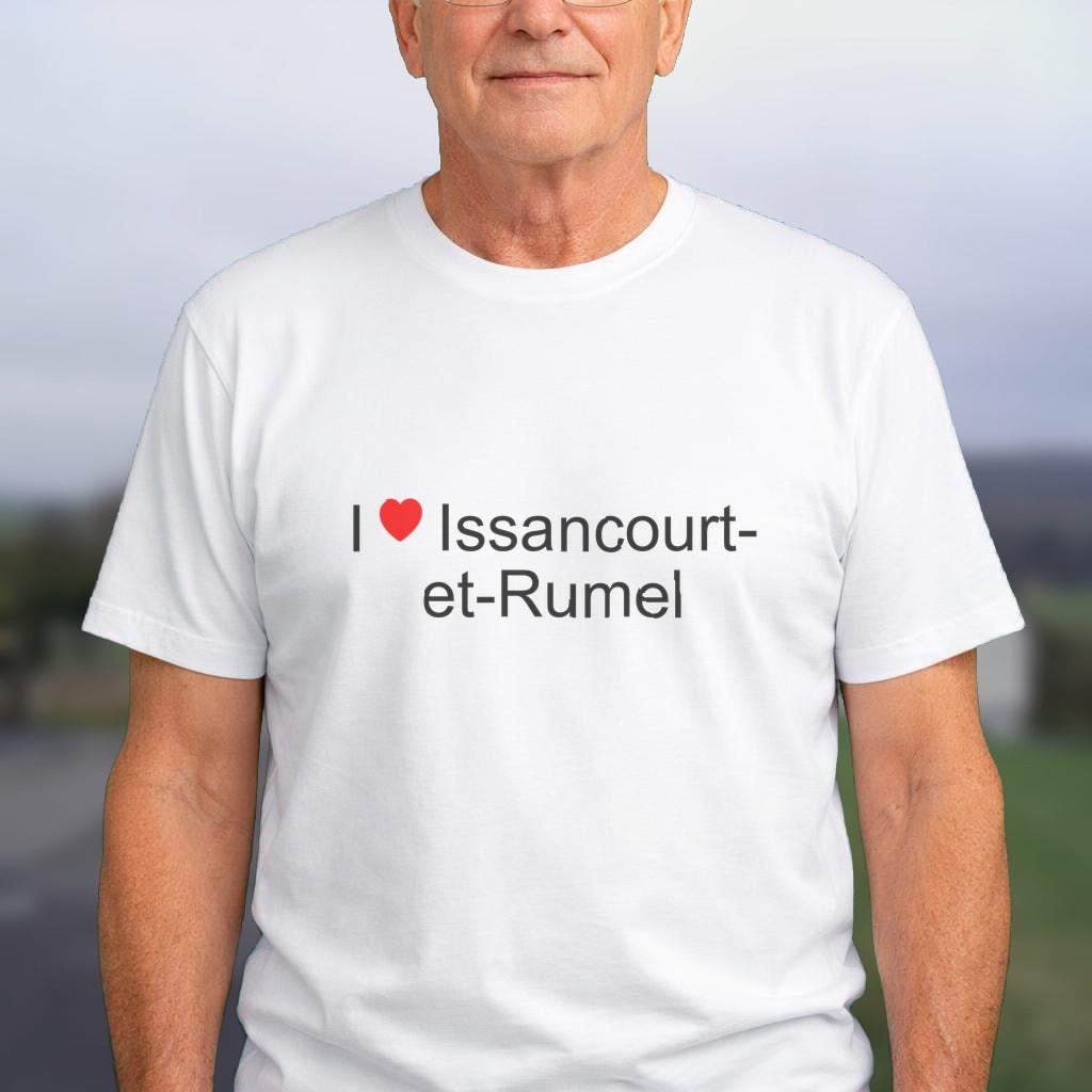 T-shirt I love issancourt-et-rumel