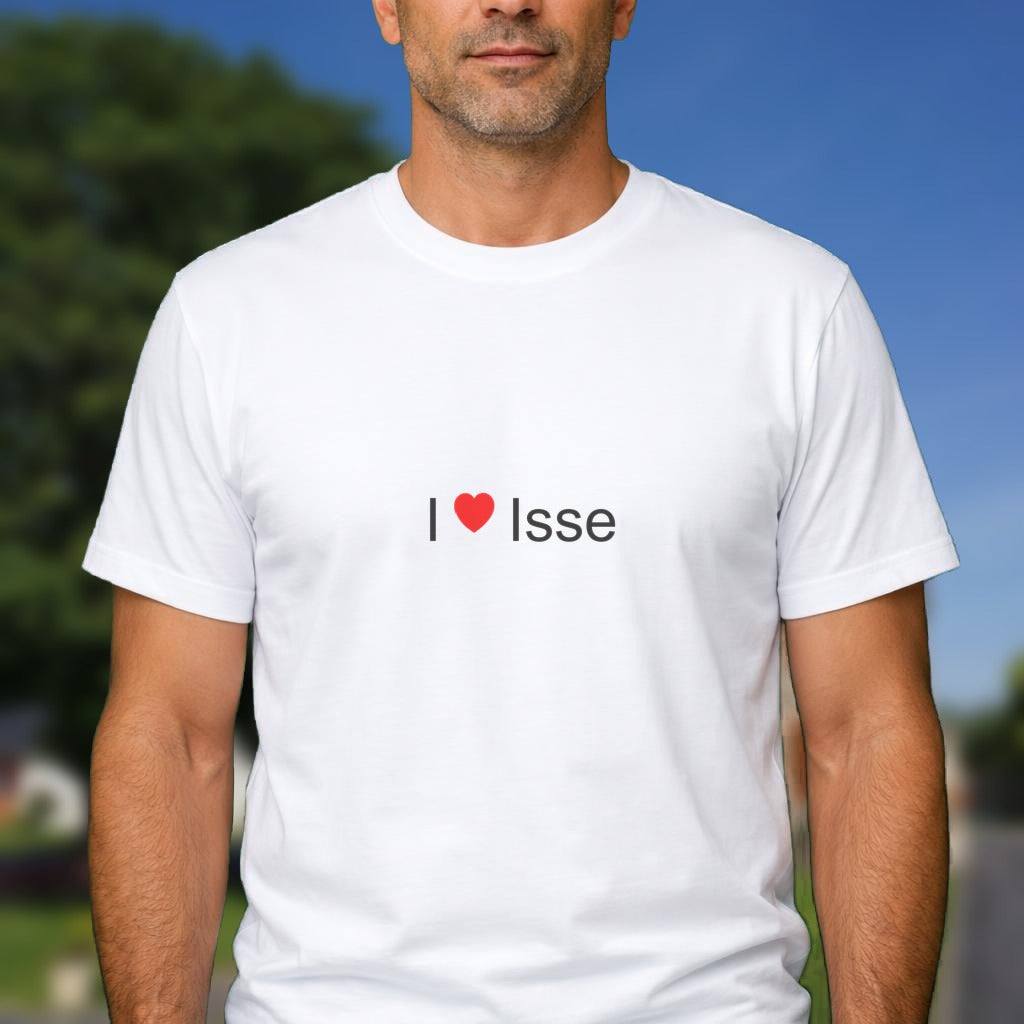 T-shirt I love isse