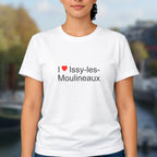 T-shirt I love issy-les-moulineaux