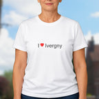 T-shirt I love ivergny