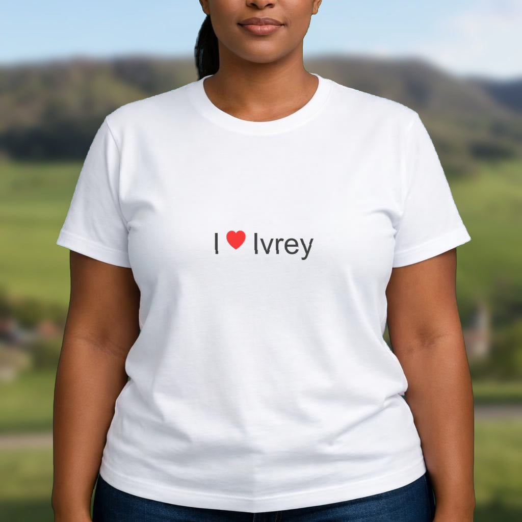 T-shirt I love ivrey