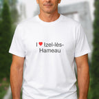 T-shirt I love izel-lès-hameau