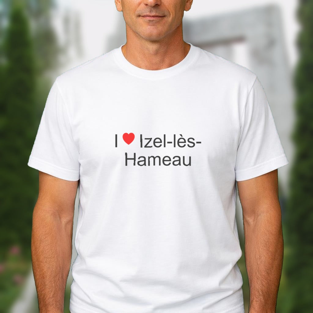 T-shirt I love izel-lès-hameau