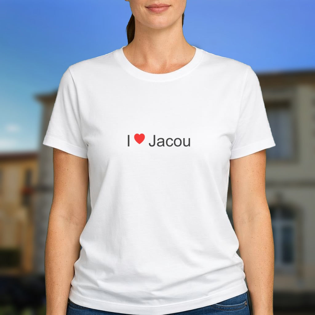 T-shirt I love jacou