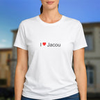 T-shirt I love jacou