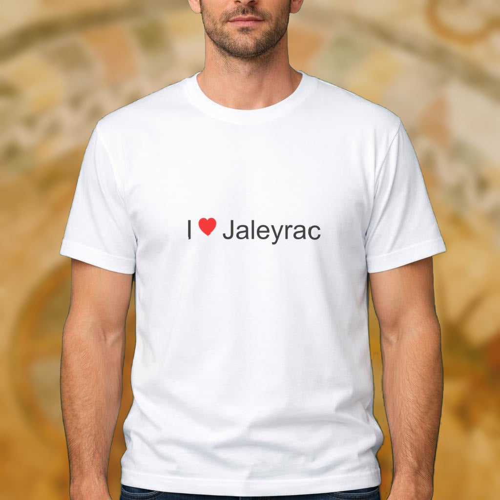 T-shirt I love jaleyrac