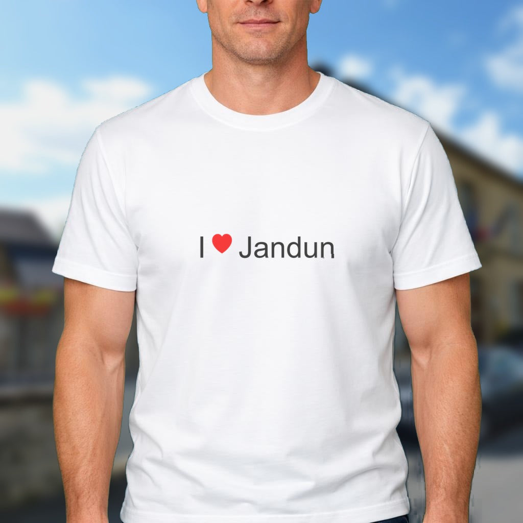 T-shirt I love jandun