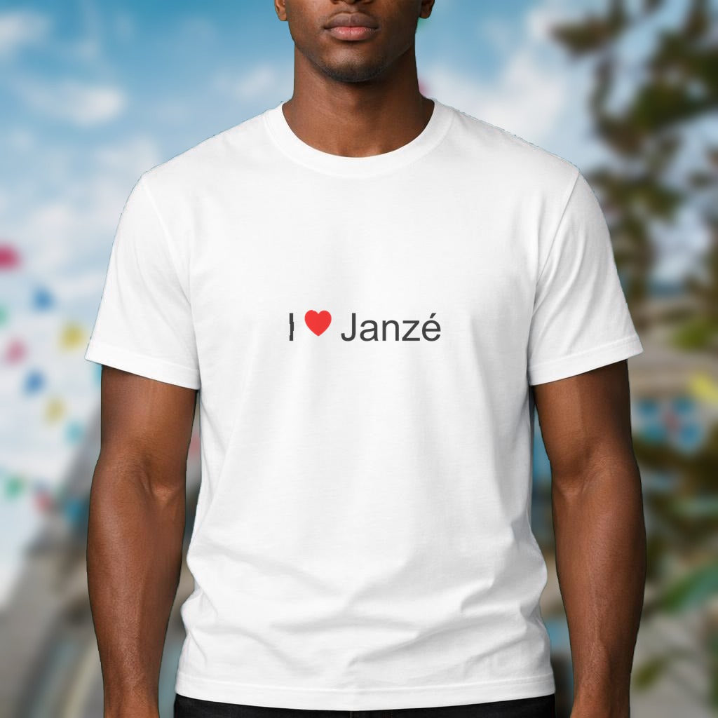 T-shirt I love janzé