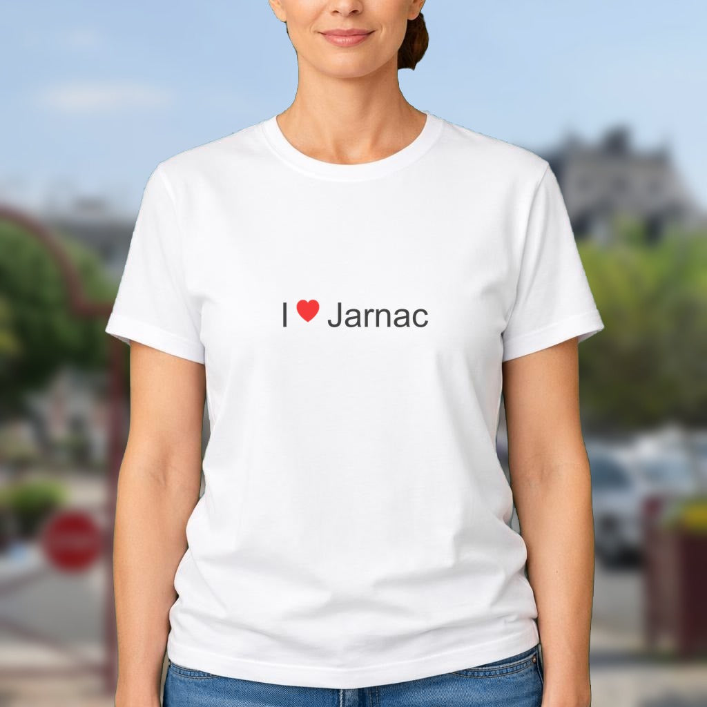 T-shirt I love jarnac
