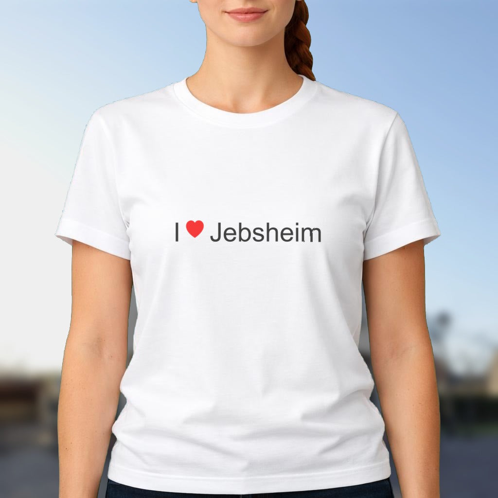 T-shirt I love jebsheim