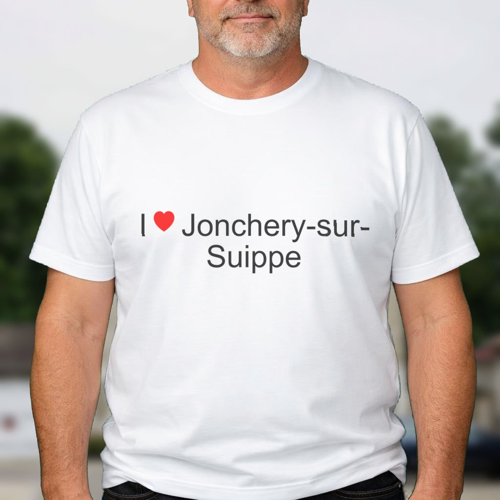 T-shirt I love jonchery-sur-suippe