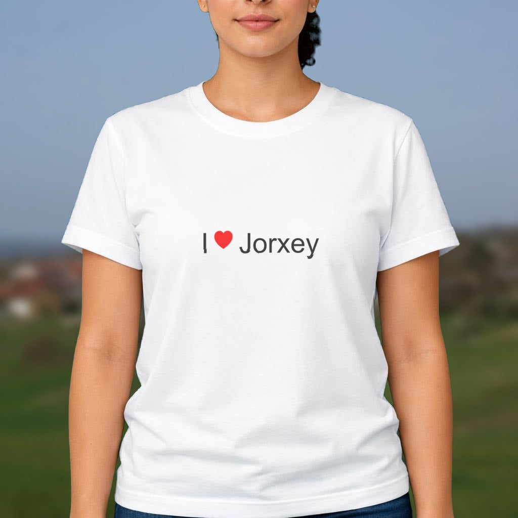 T-shirt I love jorxey