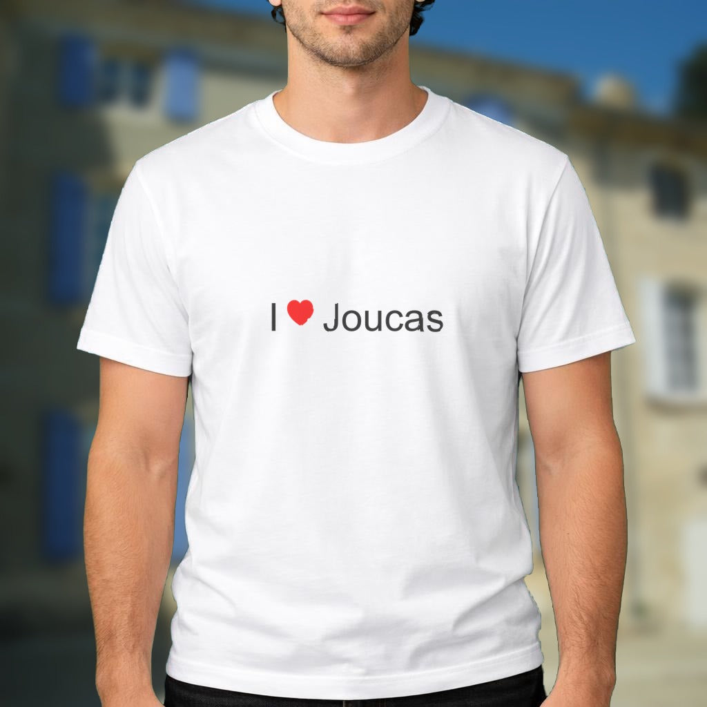 T-shirt I love joucas