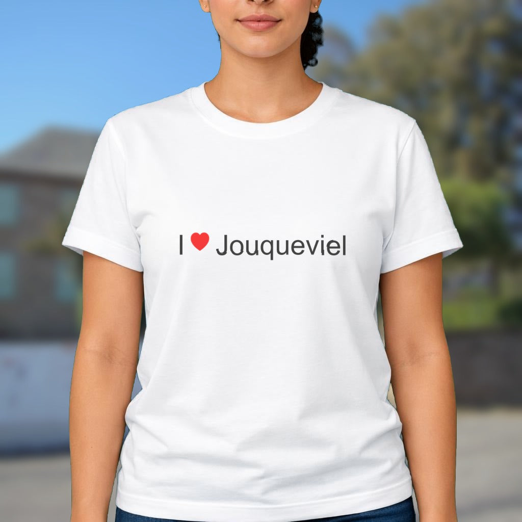 T-shirt I love jouqueviel