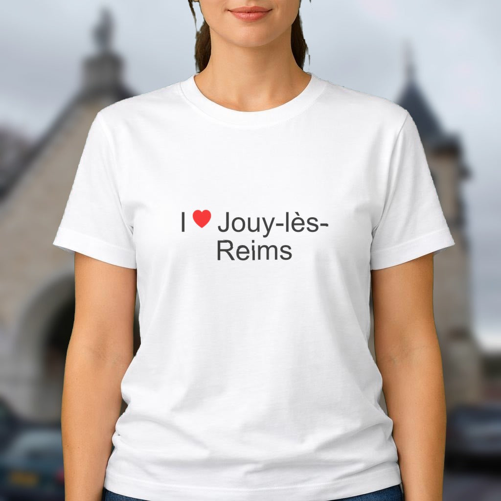T-shirt I love jouy-lès-reims