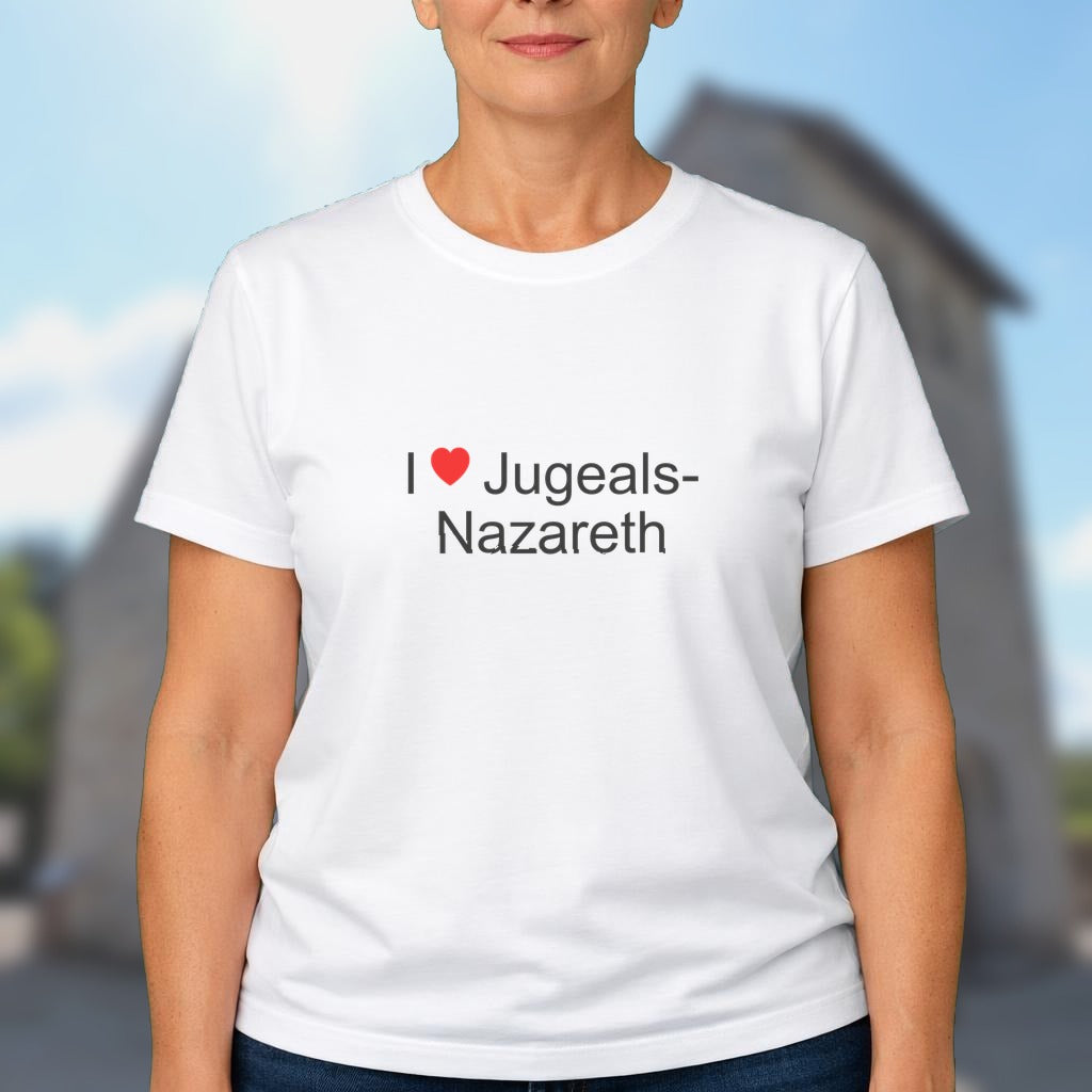 T-shirt I love jugeals-nazareth